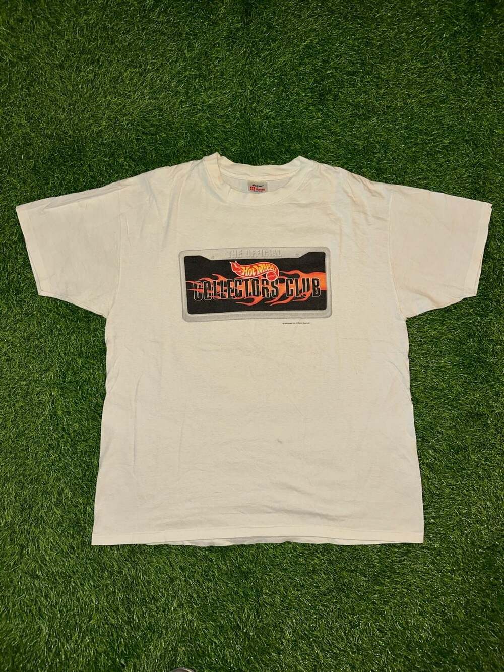 Hot Wheels Collectors Club Vintage 1998 T-Shirt Adult XL White